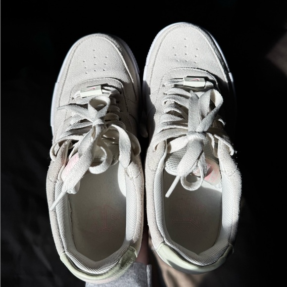 Nike Air Force 1 Pixel sage green, cream with pink accents - Picture 7 of 12